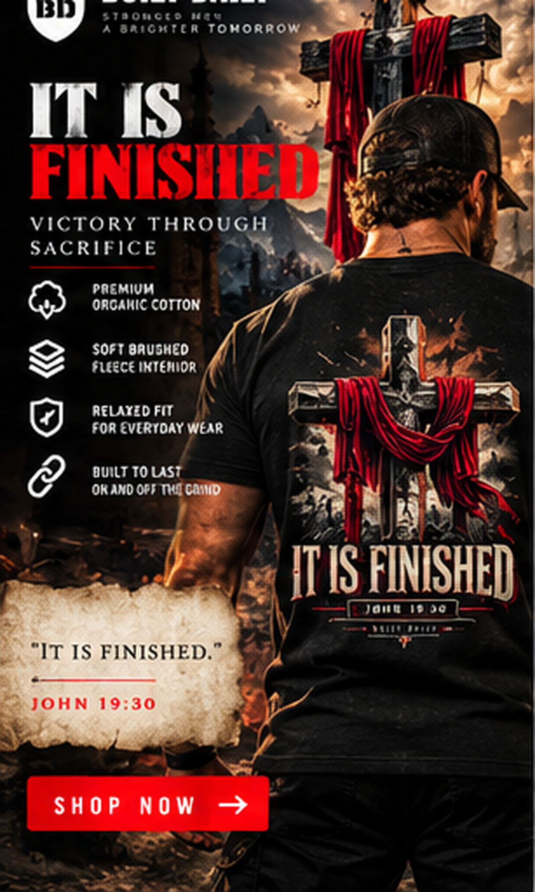 John 19:30 It Is Finished Tee