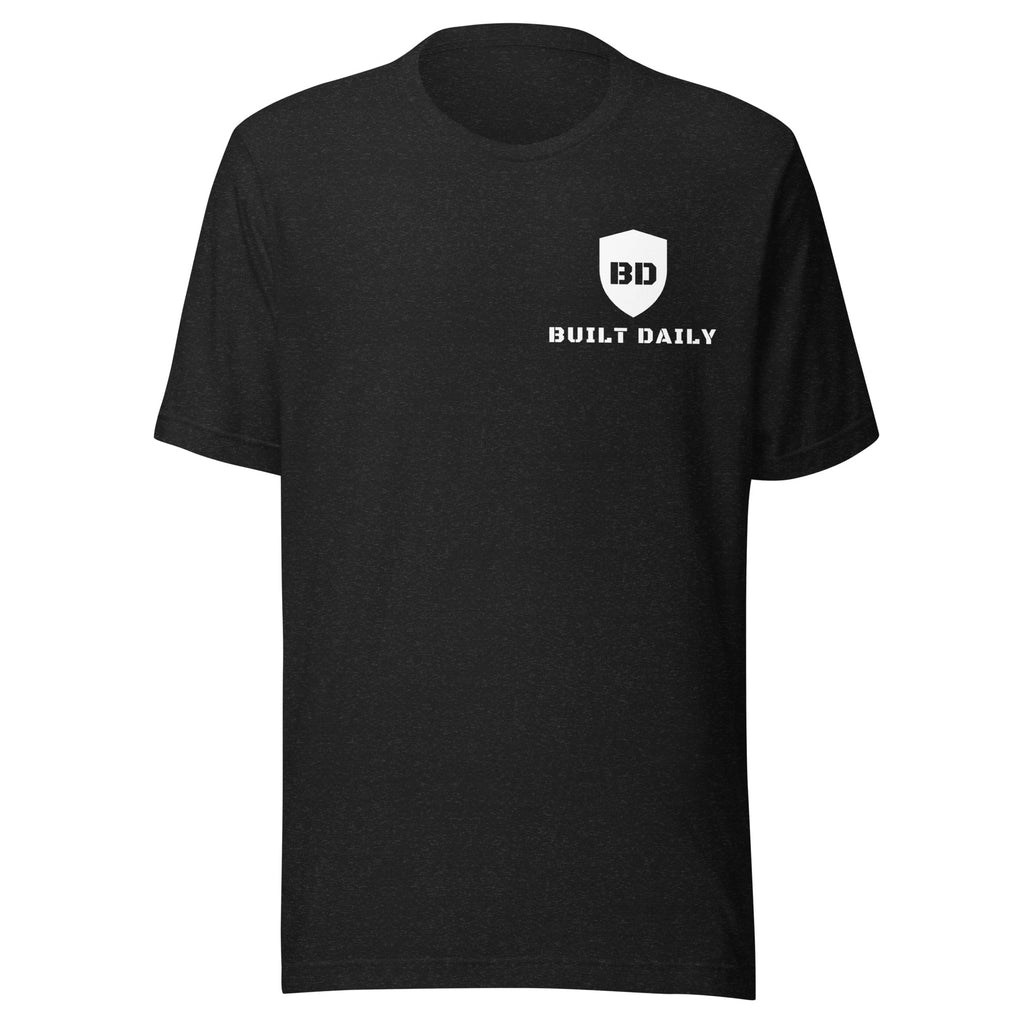 Built Daily Spartan Molon Labe tee