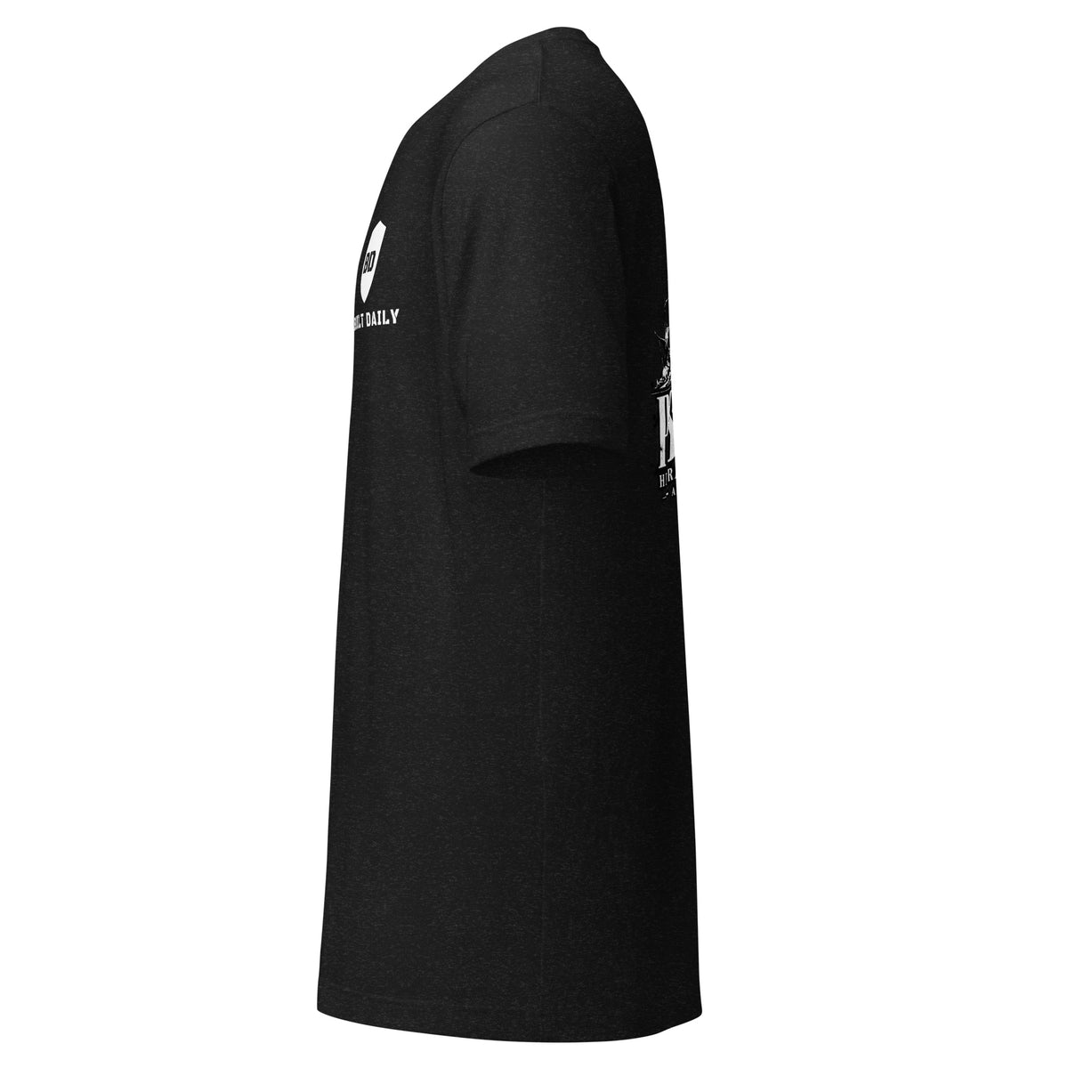 Built Daily Psalm 144:1 kneeling knight tee, alternate view